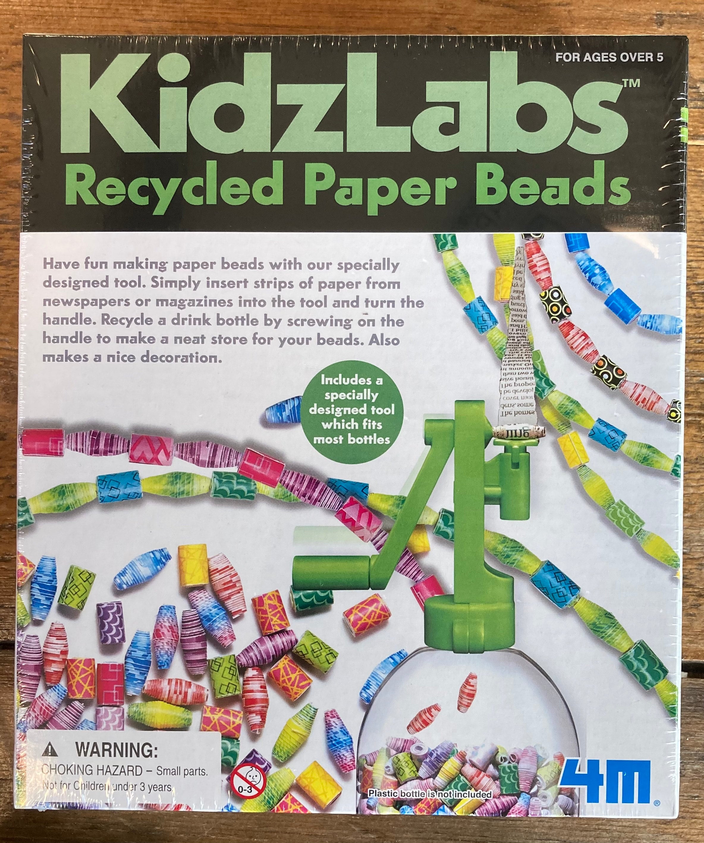 4M Green Creativity Recycled Paper Beads Kit